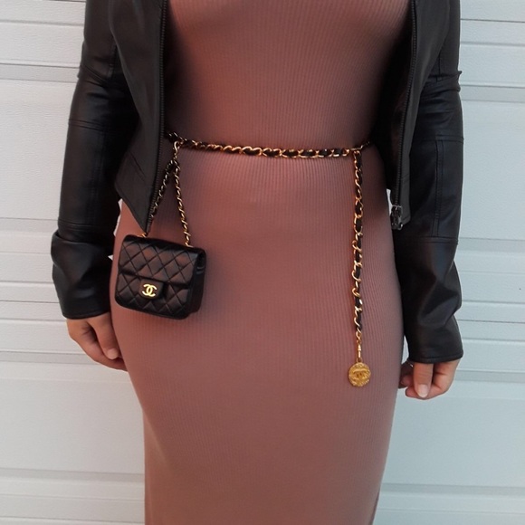 50 off CHANEL Handbags 🌸 Chanel Belt mini flap Bag Fanny Pack from